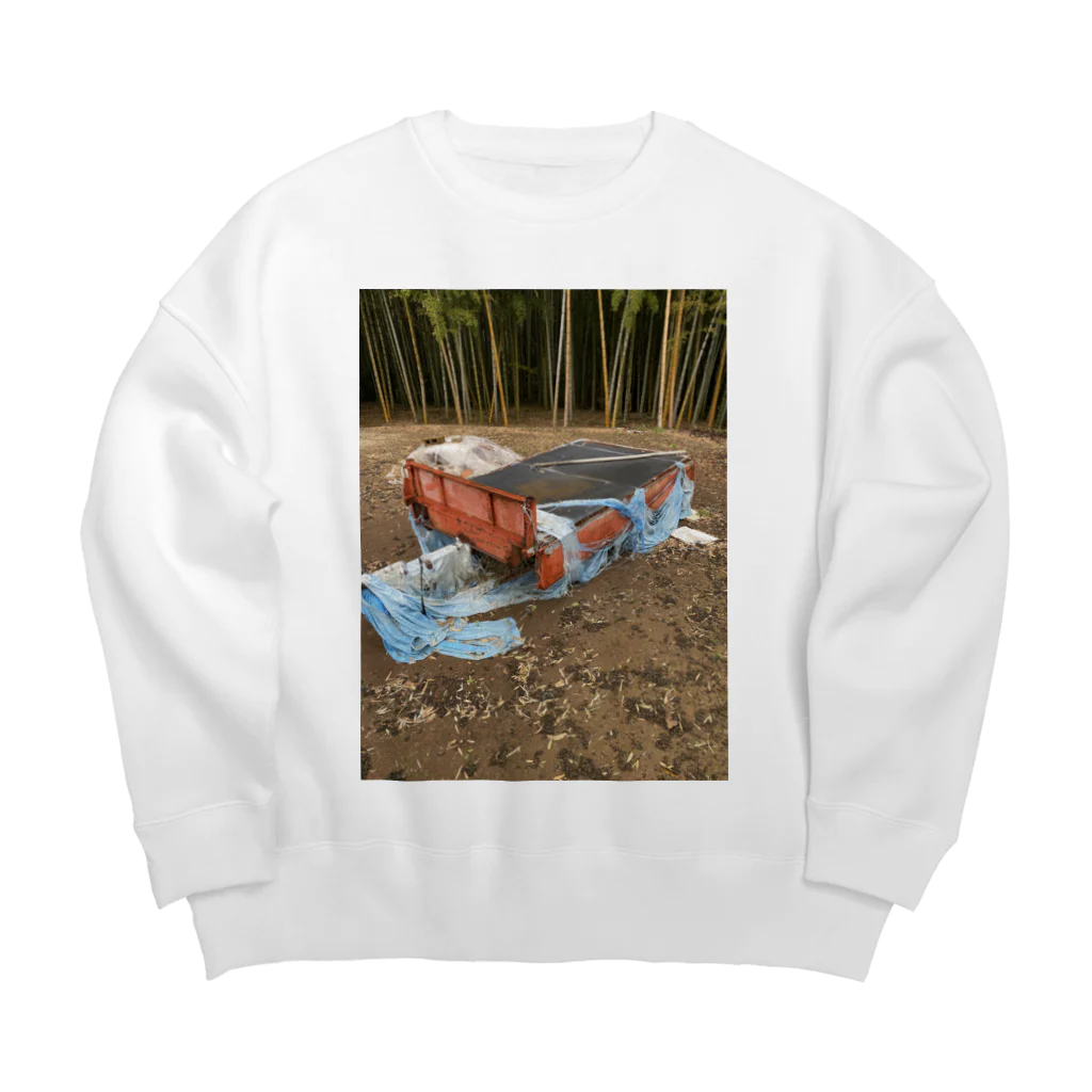 S_Y upperの大切に使われてきた農業機械✨ Big Crew Neck Sweatshirt