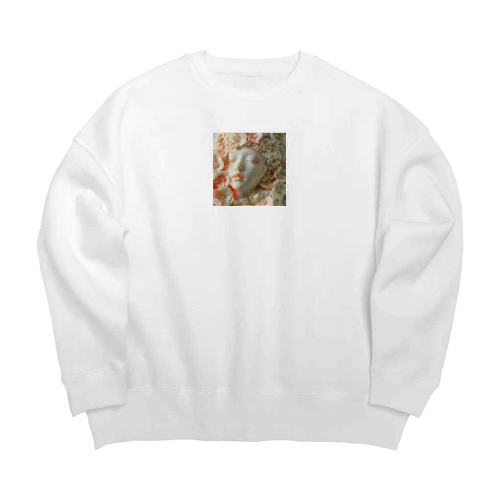 AQUAMETAVERSEの美女の眠り　なでしこ1478 Big Crew Neck Sweatshirt