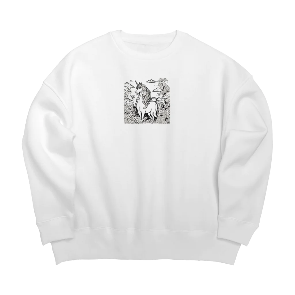 ユニコーンSHOPのユニコーン Big Crew Neck Sweatshirt