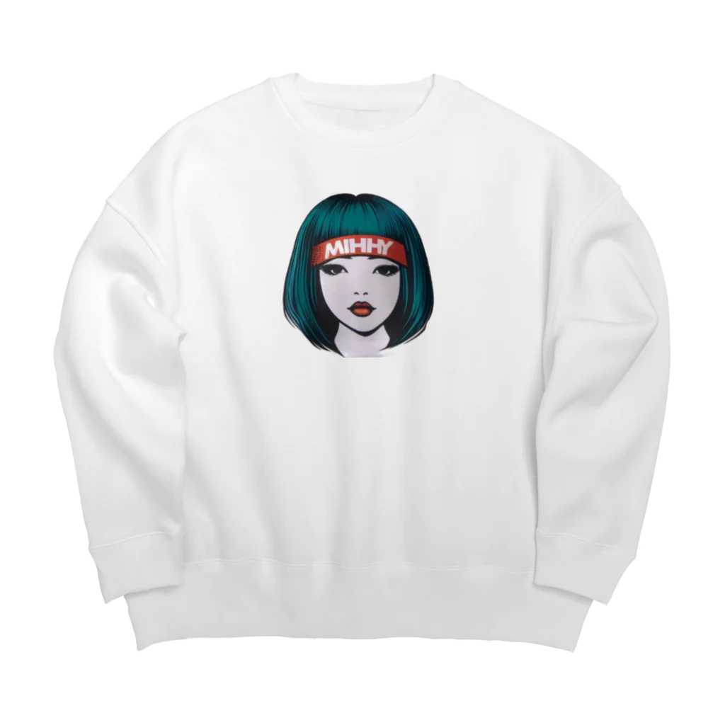 mihhyのMIHHY Big Crew Neck Sweatshirt