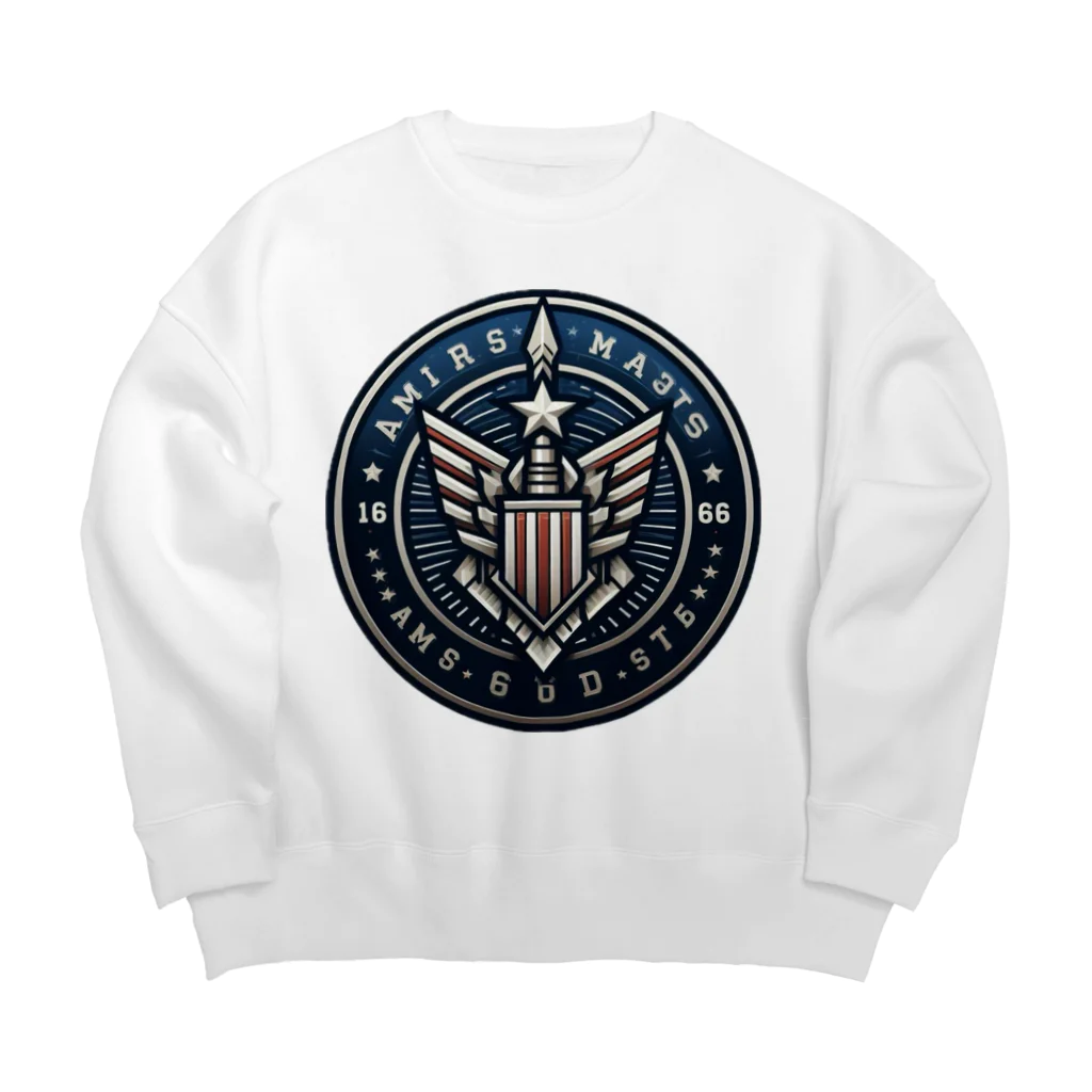 AREUSの空を翔ける未来へ Big Crew Neck Sweatshirt