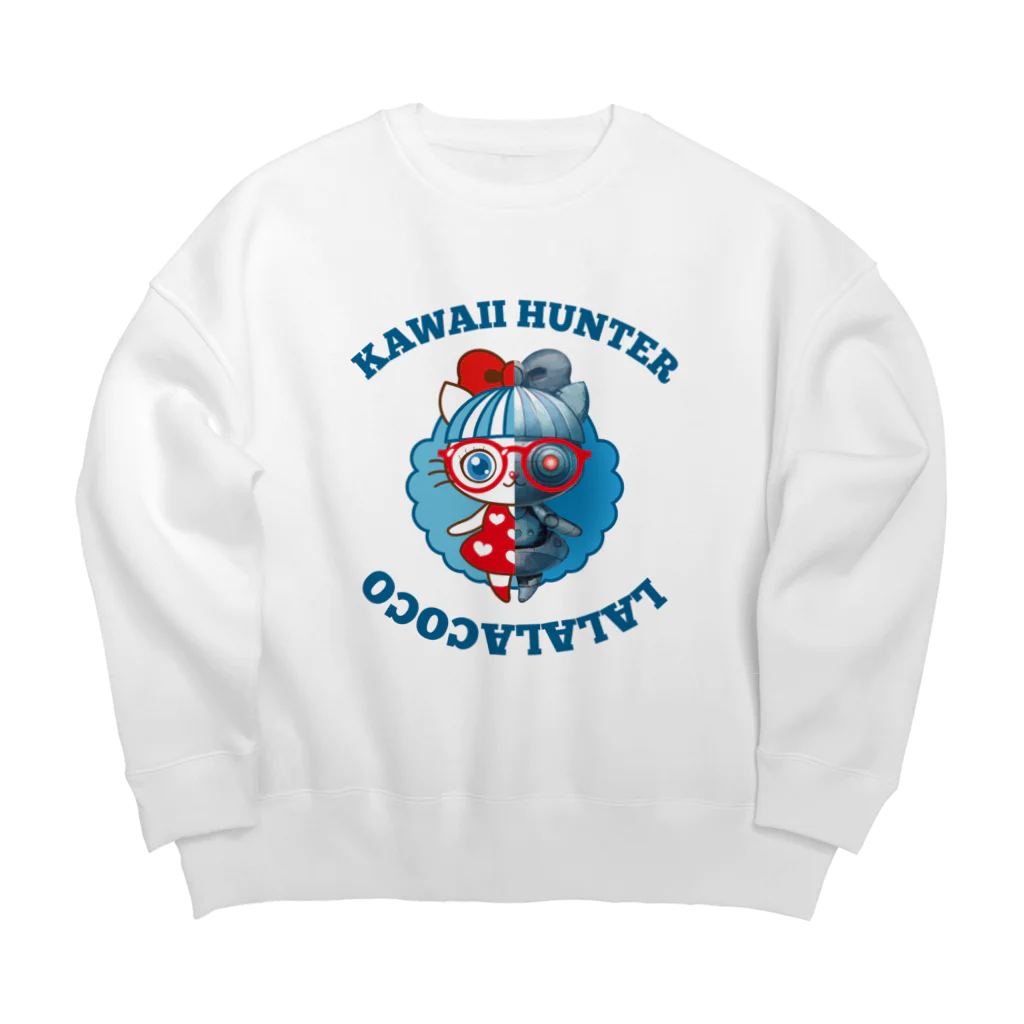 LALALACOCO-HARAJUKUのLALALA COCOサイボーグ Big Crew Neck Sweatshirt