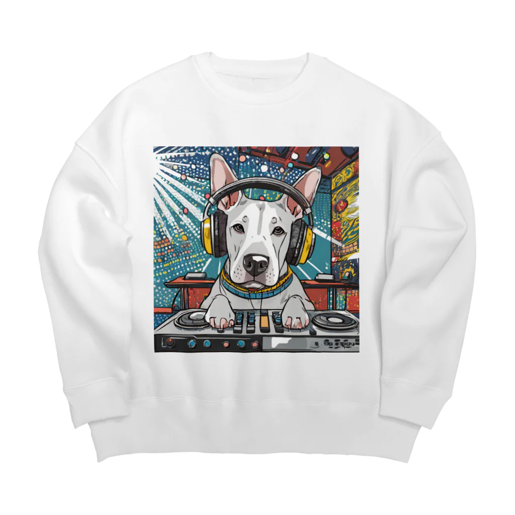 Bull Terrier ParadeのDJヴィンセント Big Crew Neck Sweatshirt