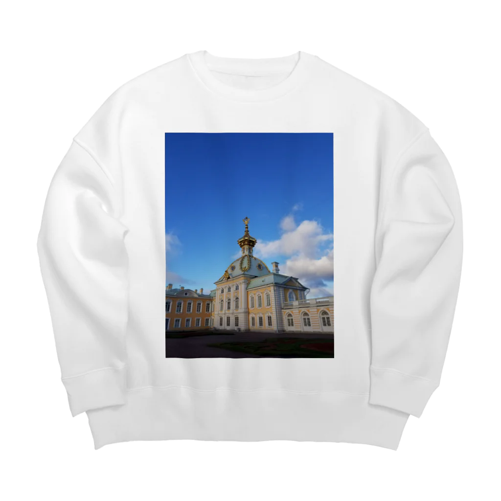 Itto_kawaiibabyの美しい西洋建物 Big Crew Neck Sweatshirt