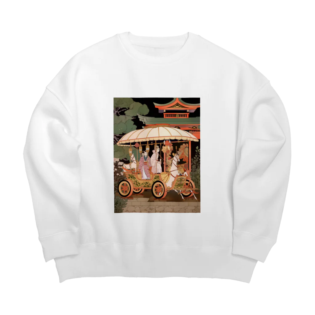 AQUAMETAVERSEの遊覧を楽しむ　クニちゃん　2496 Big Crew Neck Sweatshirt