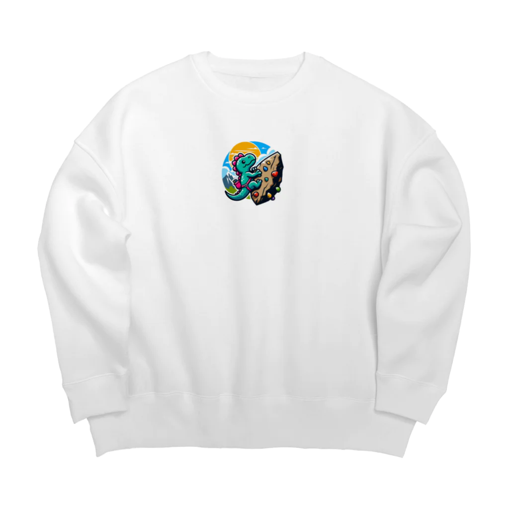 Umeboshi34のボル太くん Big Crew Neck Sweatshirt