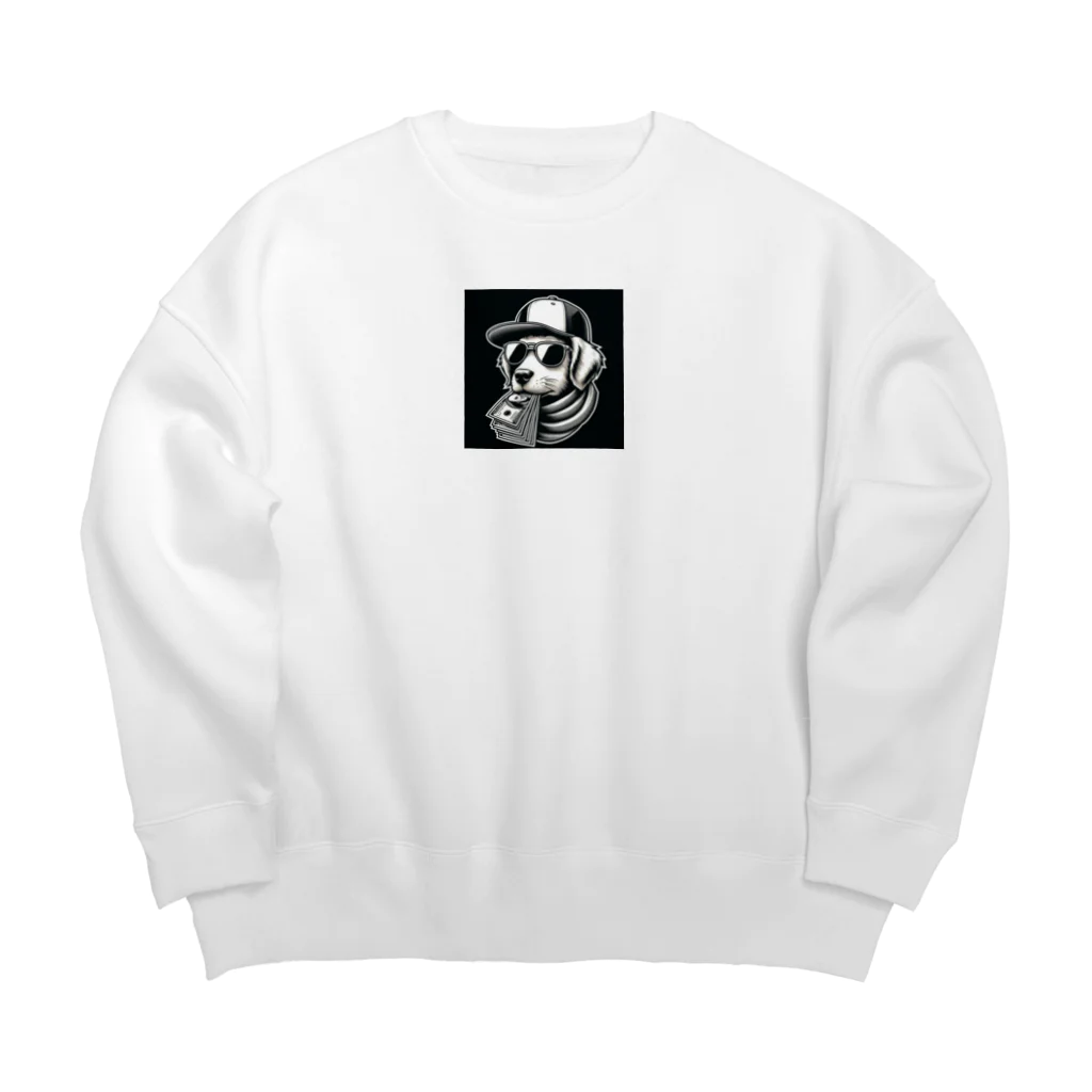 キャップ犬専門店のキャップ犬10 Big Crew Neck Sweatshirt