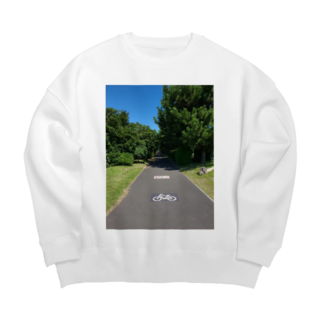 TACOIKAのTokyo　BaySide　cycling Big Crew Neck Sweatshirt