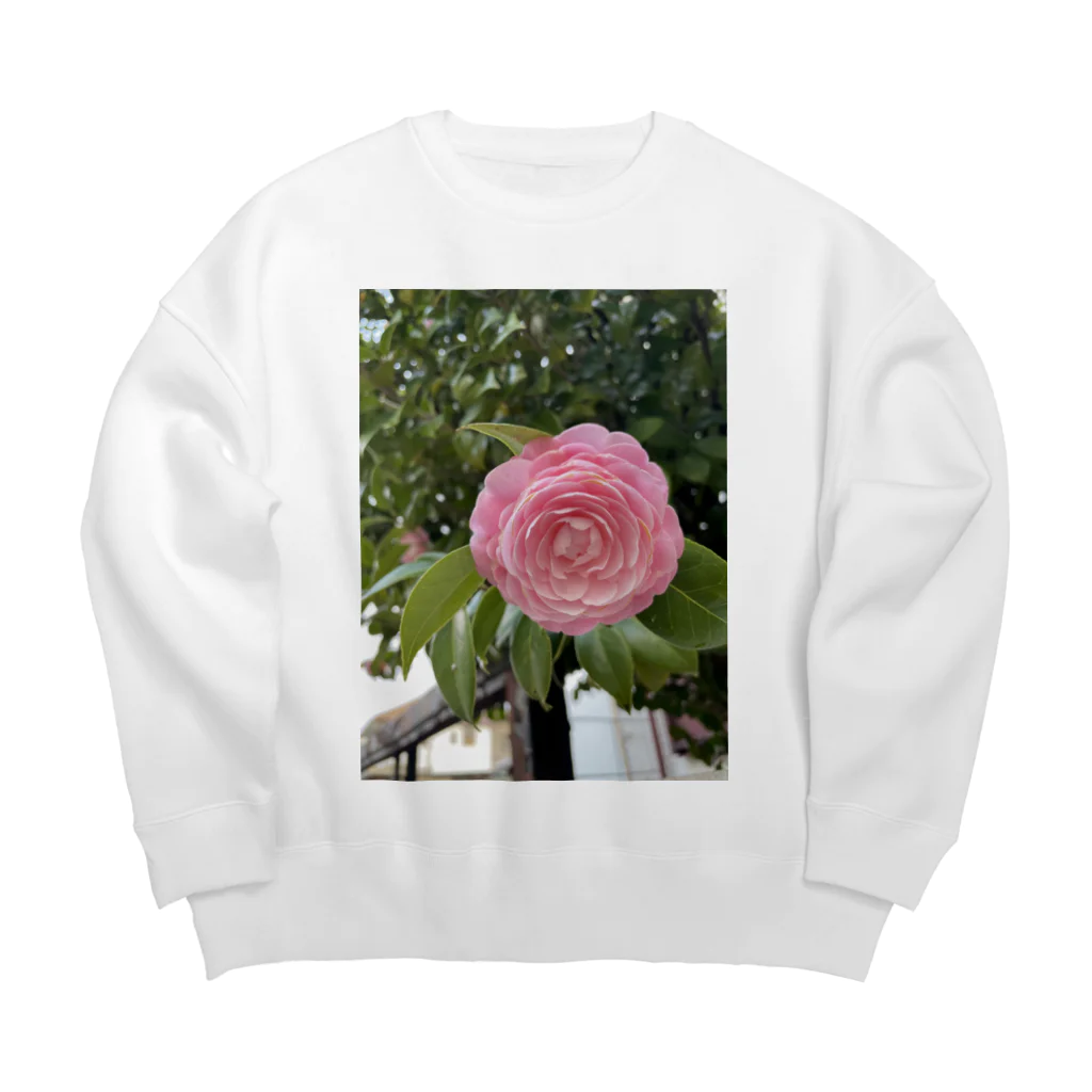 AQUAMETAVERSEの花ブローチ アメジスト2846 Big Crew Neck Sweatshirt