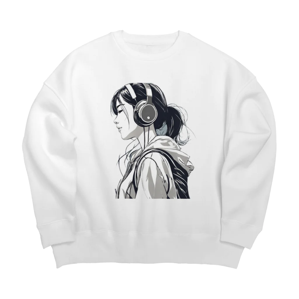 MY.LILILALAの自分の時間 Big Crew Neck Sweatshirt