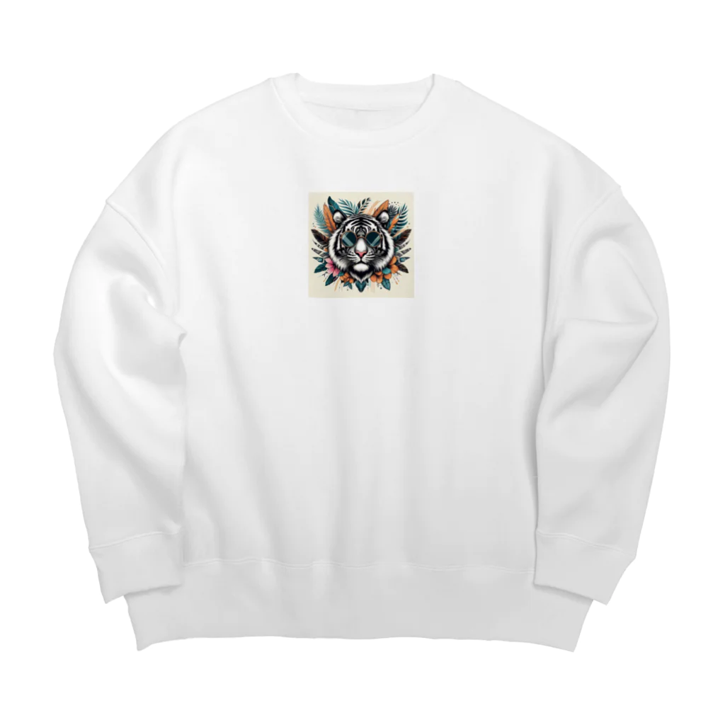 ビギニングストアのTIGER Big Crew Neck Sweatshirt