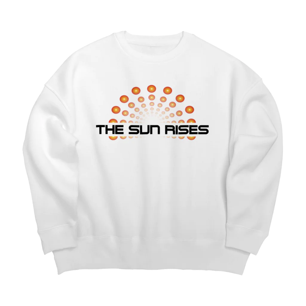 kanoh_artのTHE SUN RISES（太陽の輝き）✨ Big Crew Neck Sweatshirt