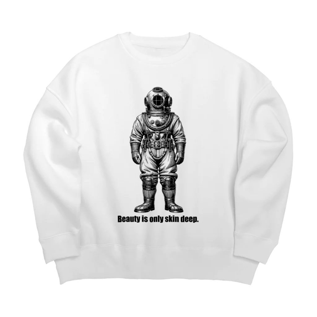 UNA　GOCCIA　　　　　　（ウナゴッチャ）の潜水服 Big Crew Neck Sweatshirt