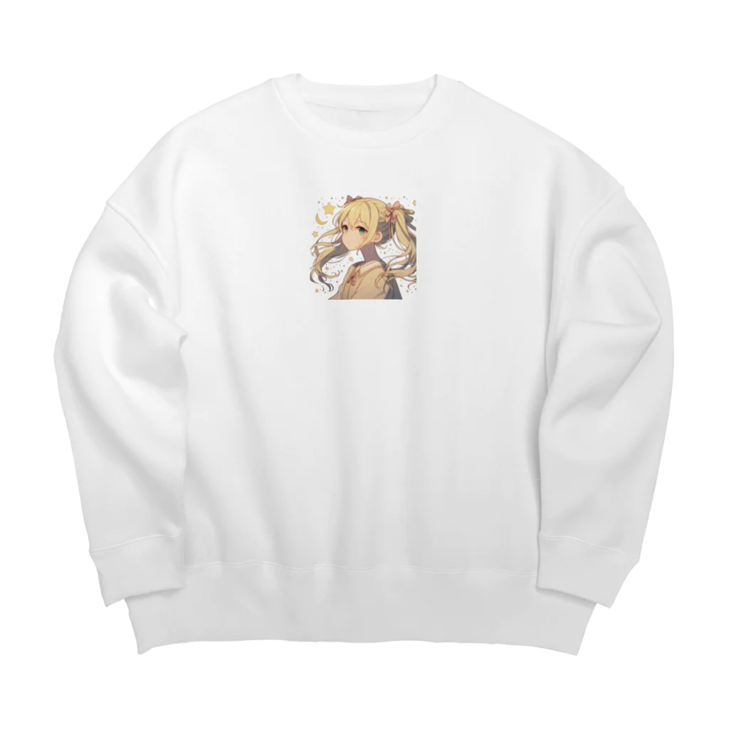 xsayaxの不思議の国の少女✨夢🐇🎩 Big Crew Neck Sweatshirt