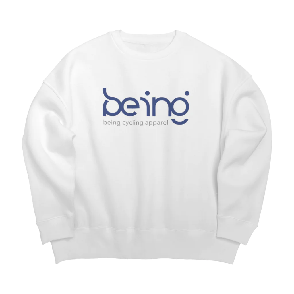 being_cycling_apparelのbeing_cyclingapparel Big Crew Neck Sweatshirt