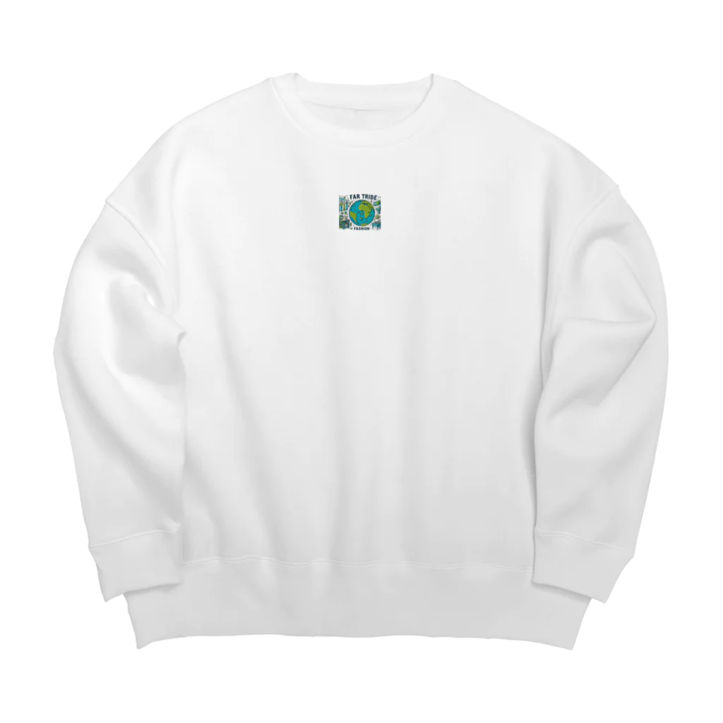 エスデスのエシカルファッション Big Crew Neck Sweatshirt