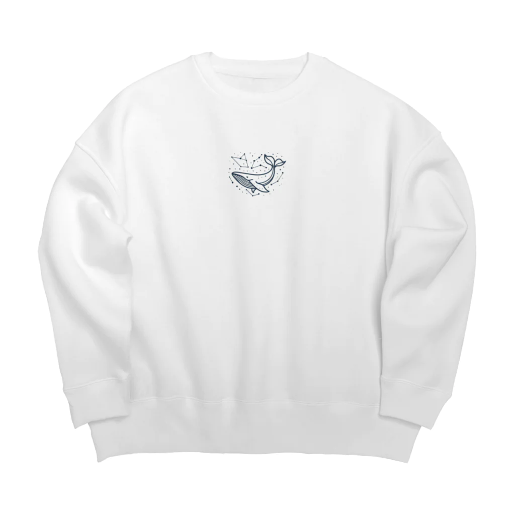 きままにまにまにの海響く鯨歌 Big Crew Neck Sweatshirt