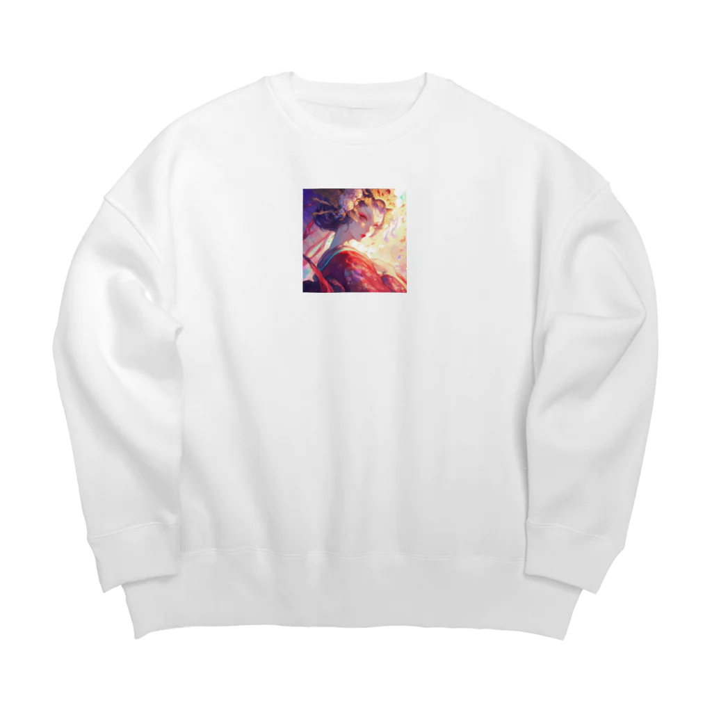 AQUAMETAVERSEの夢幻の彩り Marsa 106 Big Crew Neck Sweatshirt