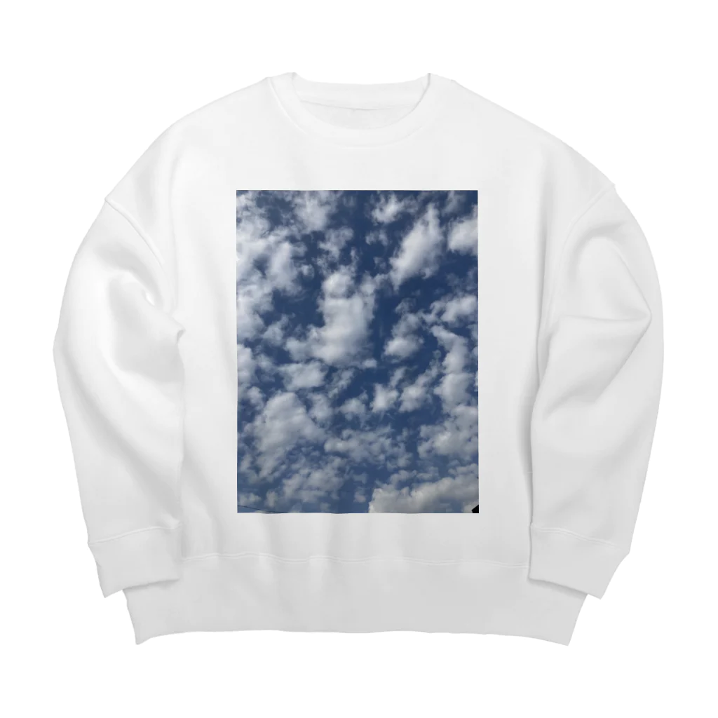 そらの4月13日の青空 Big Crew Neck Sweatshirt