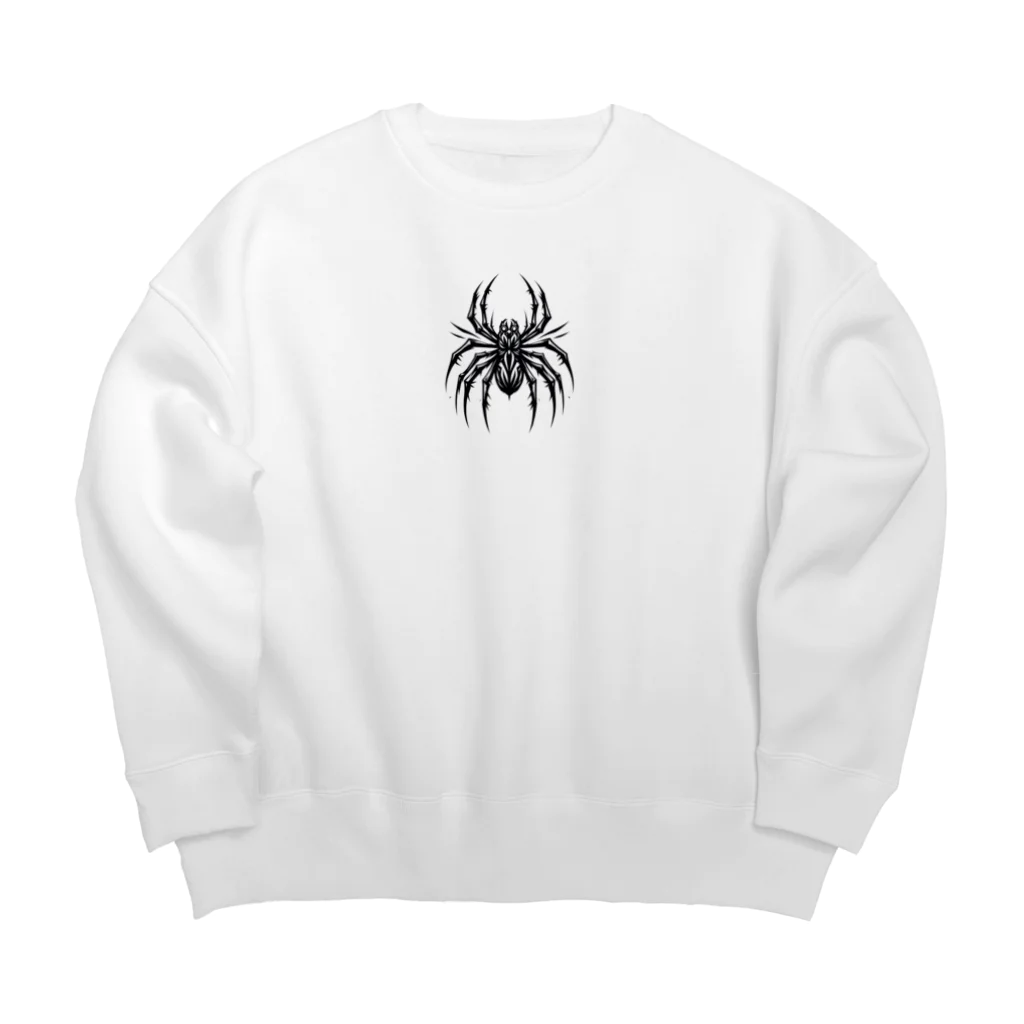 ko-heの蜘蛛りん Big Crew Neck Sweatshirt