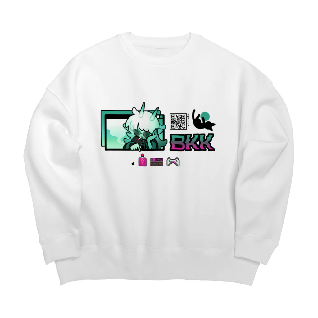 ぴっぴのBKK 2P Big Crew Neck Sweatshirt