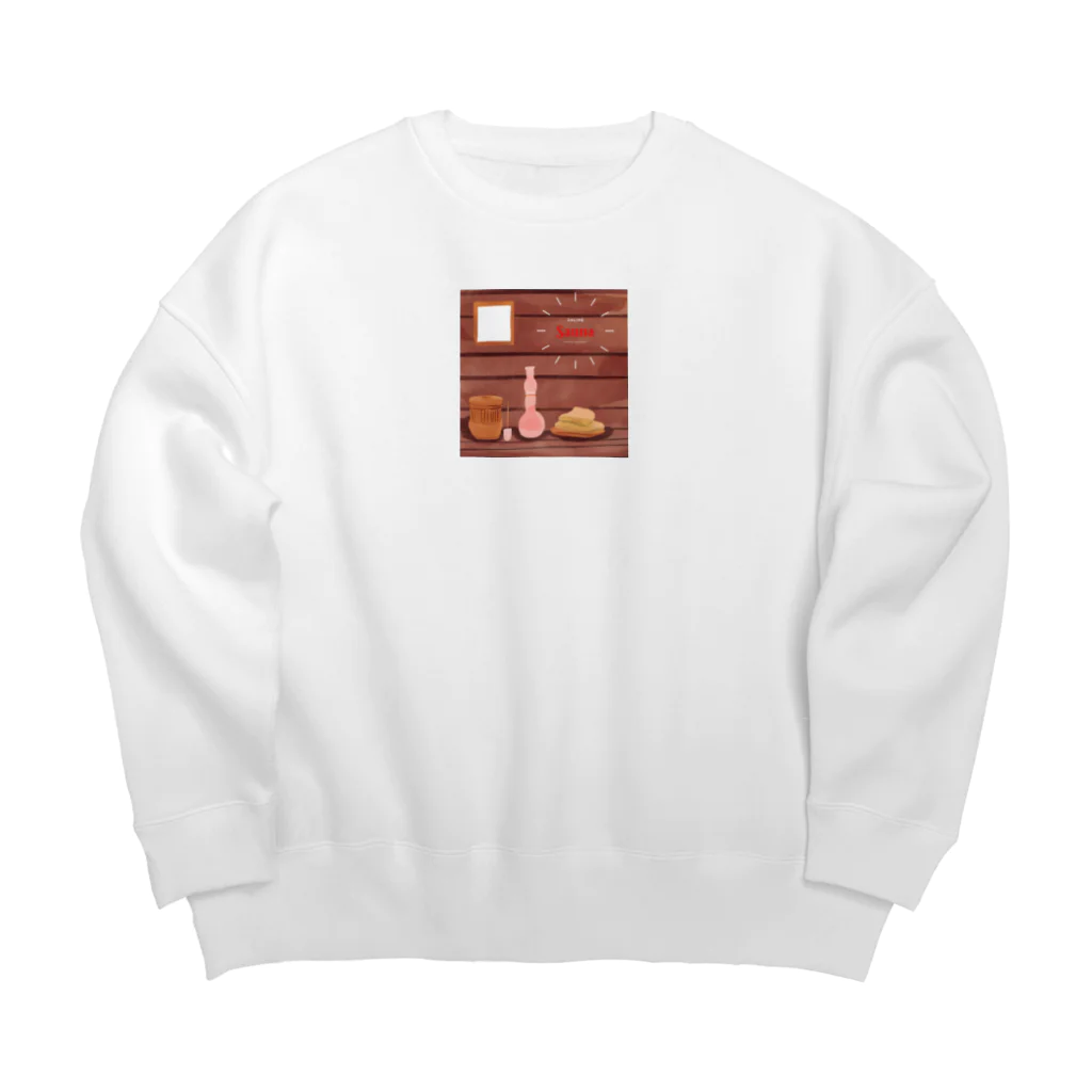 かがわのAttaka Sauna Big Crew Neck Sweatshirt