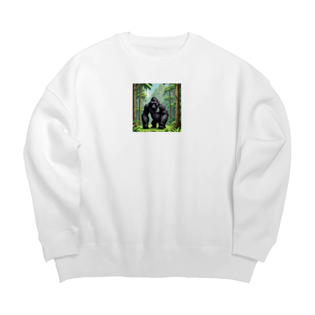 さだトラ商店のゴリラ Big Crew Neck Sweatshirt