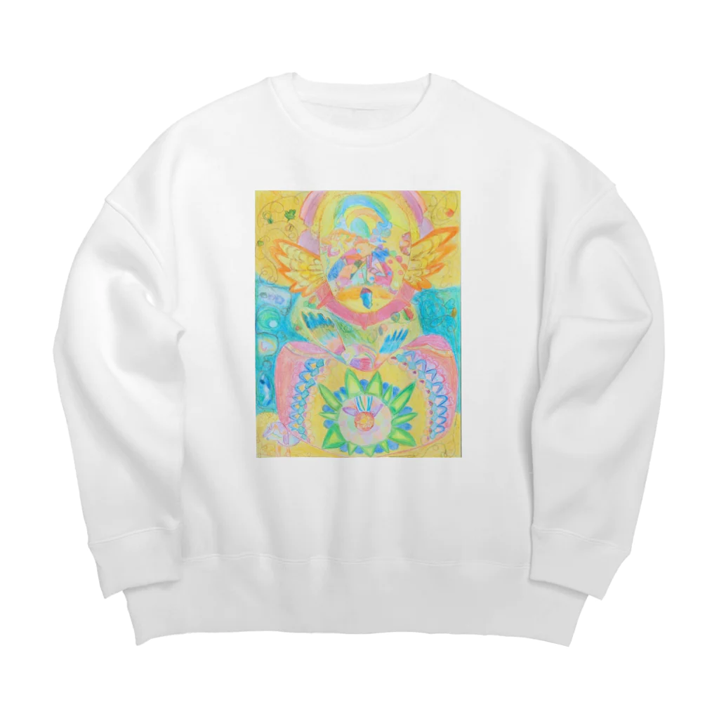 幻想世界の愛の始まり(ハートver.) Big Crew Neck Sweatshirt