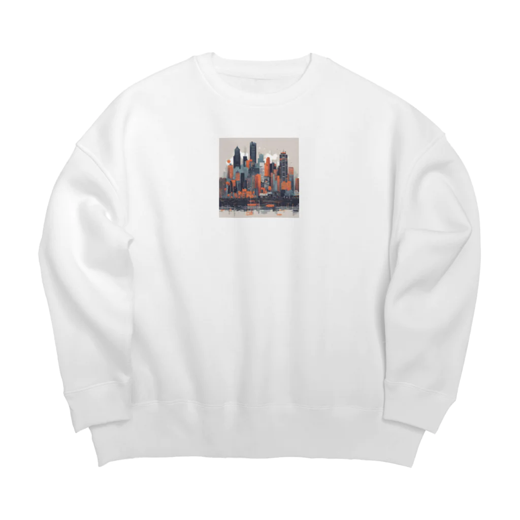 HOKUMOの高層ビル計画 Big Crew Neck Sweatshirt