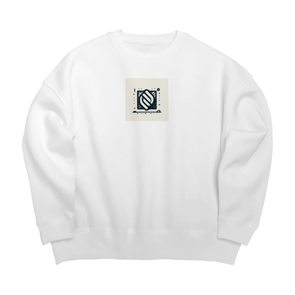 myojinのオリジナルパターン Big Crew Neck Sweatshirt