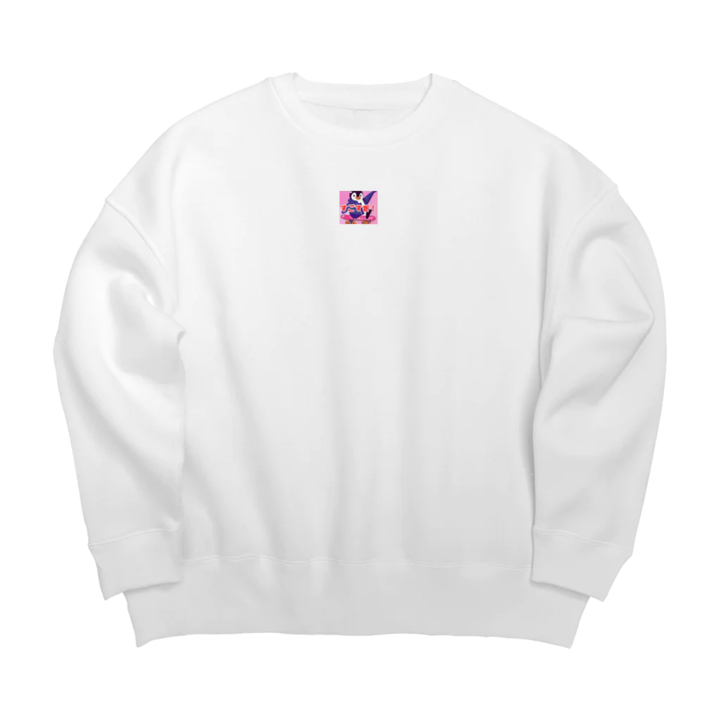 masayukのenjoy ペンちゃん Big Crew Neck Sweatshirt