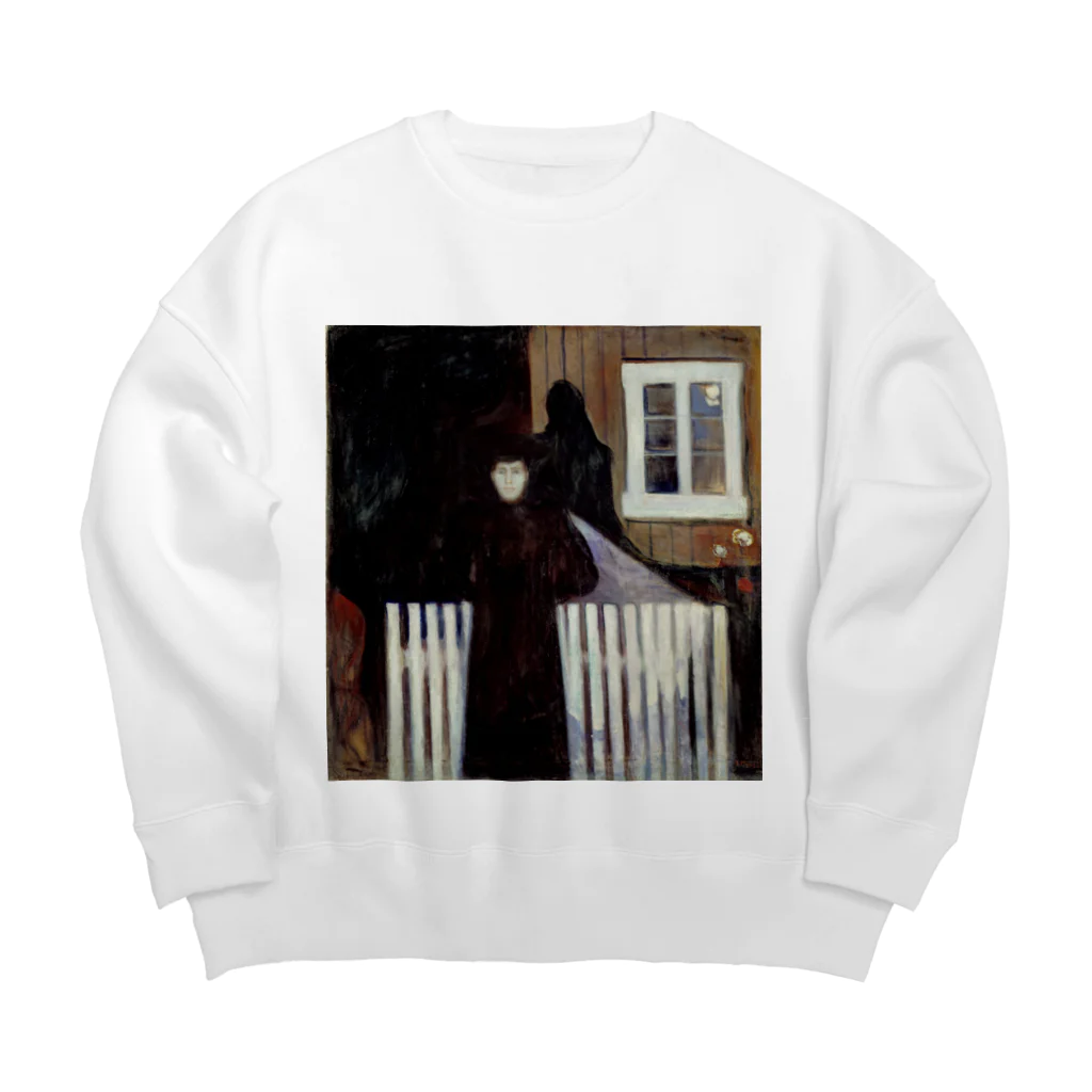 世界美術商店の月光 Big Crew Neck Sweatshirt