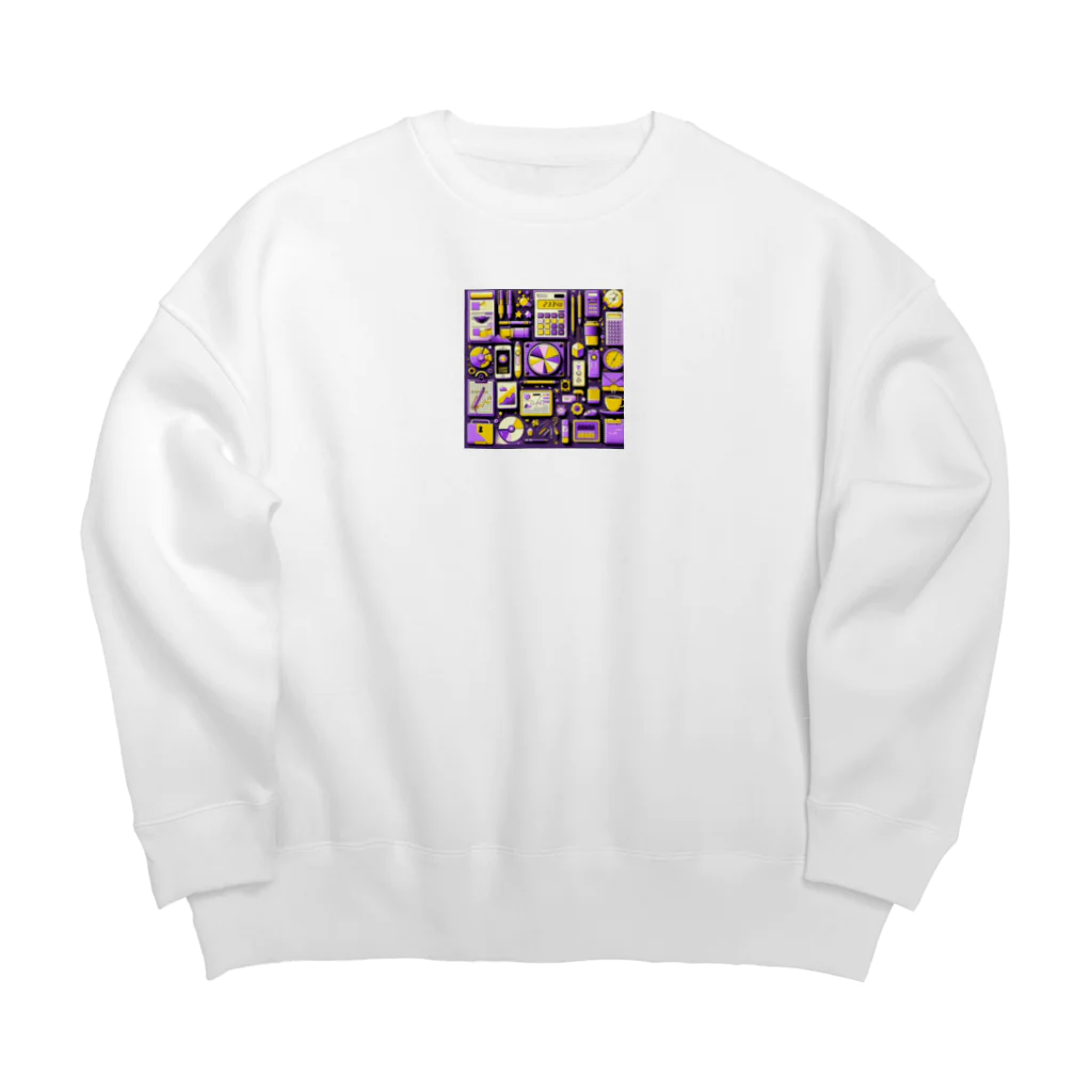 パープルルームの仕事をより楽しく彩る一品 Big Crew Neck Sweatshirt