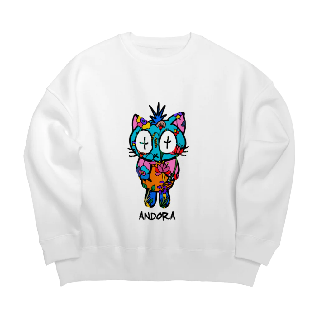 ANDORAのトロピカルANDORA Big Crew Neck Sweatshirt