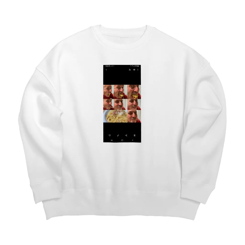 LA-VOLPEのLA CARBONARA Big Crew Neck Sweatshirt