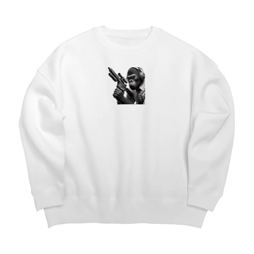 アミュペンのまさかのスパイゴリラ！ Big Crew Neck Sweatshirt