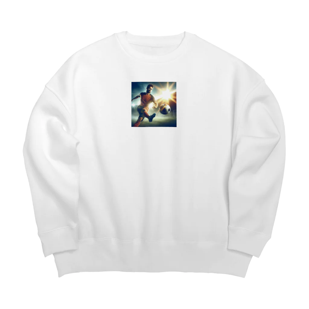 GUNSUNのサッカーの醍醐味 Big Crew Neck Sweatshirt