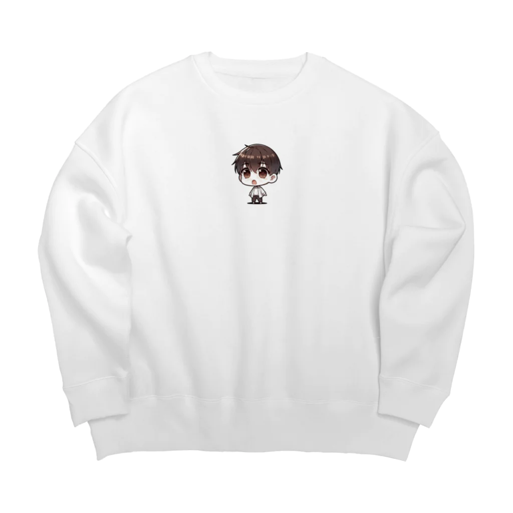 Chanのただの男の子 Big Crew Neck Sweatshirt