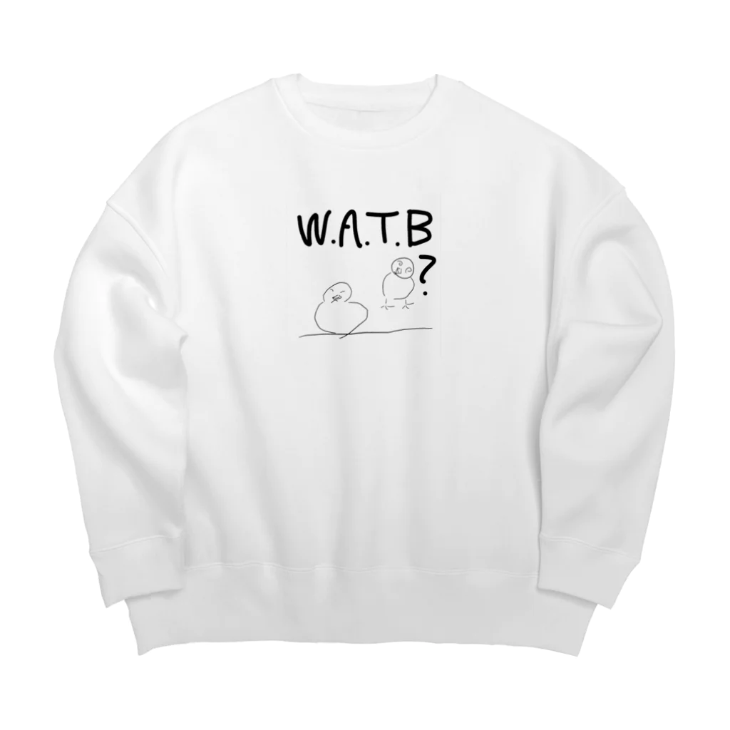 T.T.のWhat Are Those Birds? Big Crew Neck Sweatshirt