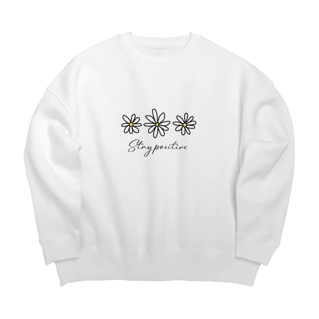 Myselfのpositivelife Big Crew Neck Sweatshirt