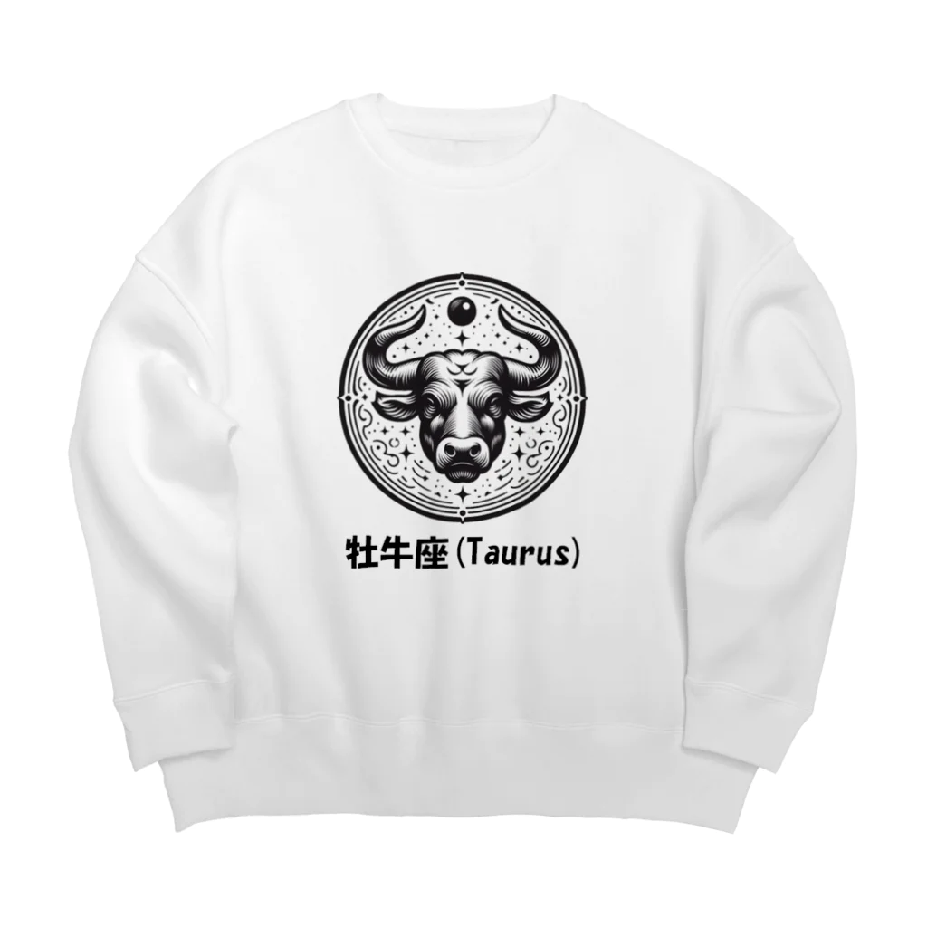 keystoneの牡牛座(Taurus) Big Crew Neck Sweatshirt