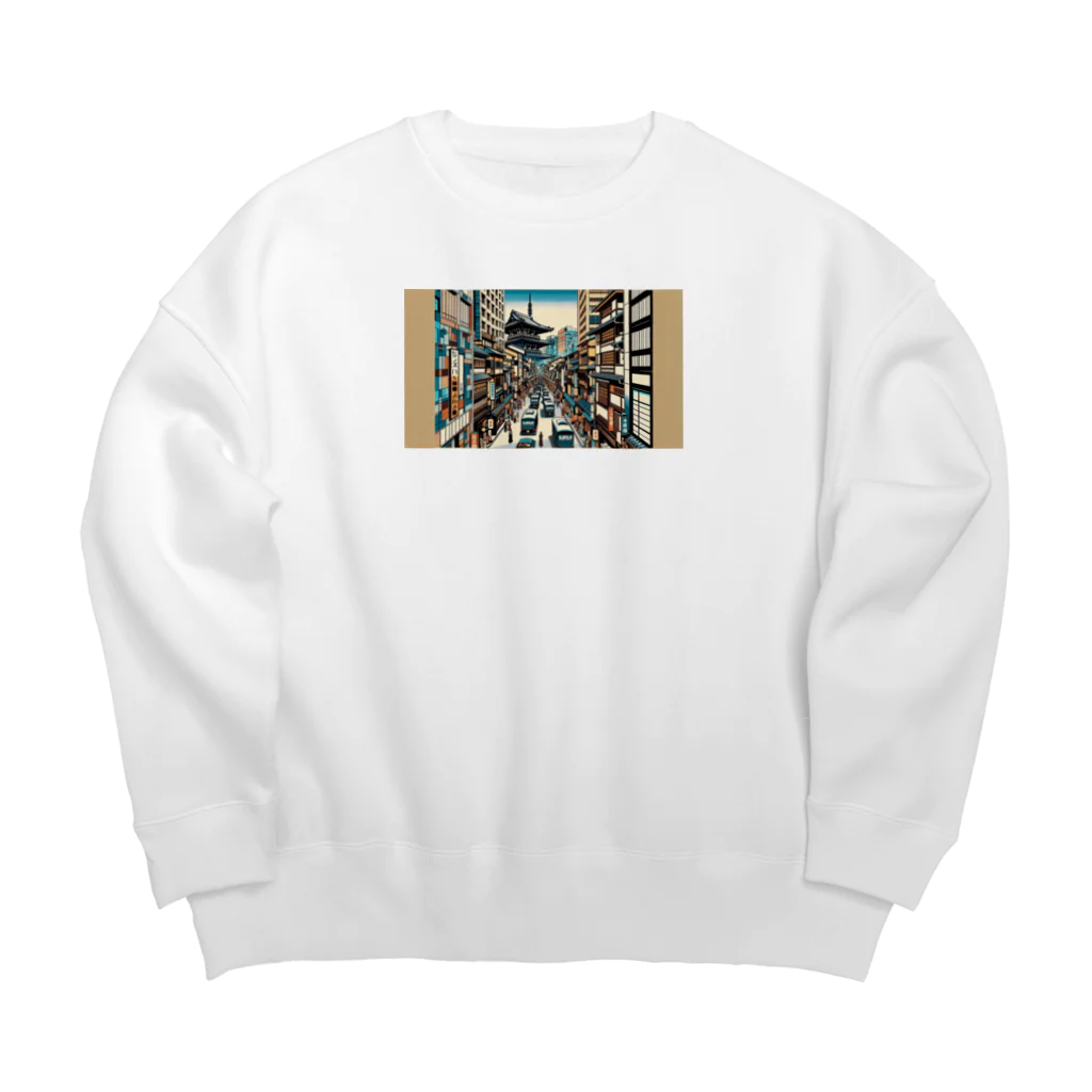 kunpuuの東京時代 Big Crew Neck Sweatshirt