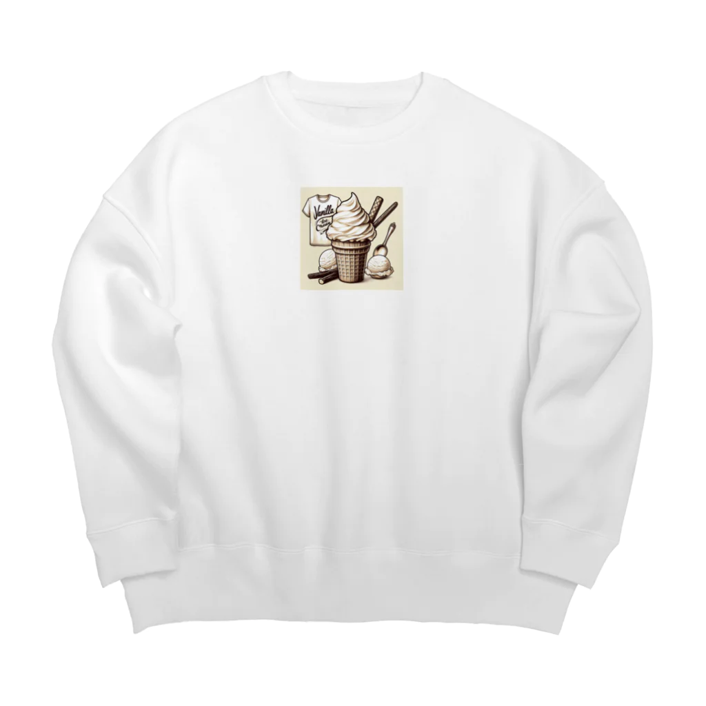 jojo-のバニラアイス Big Crew Neck Sweatshirt