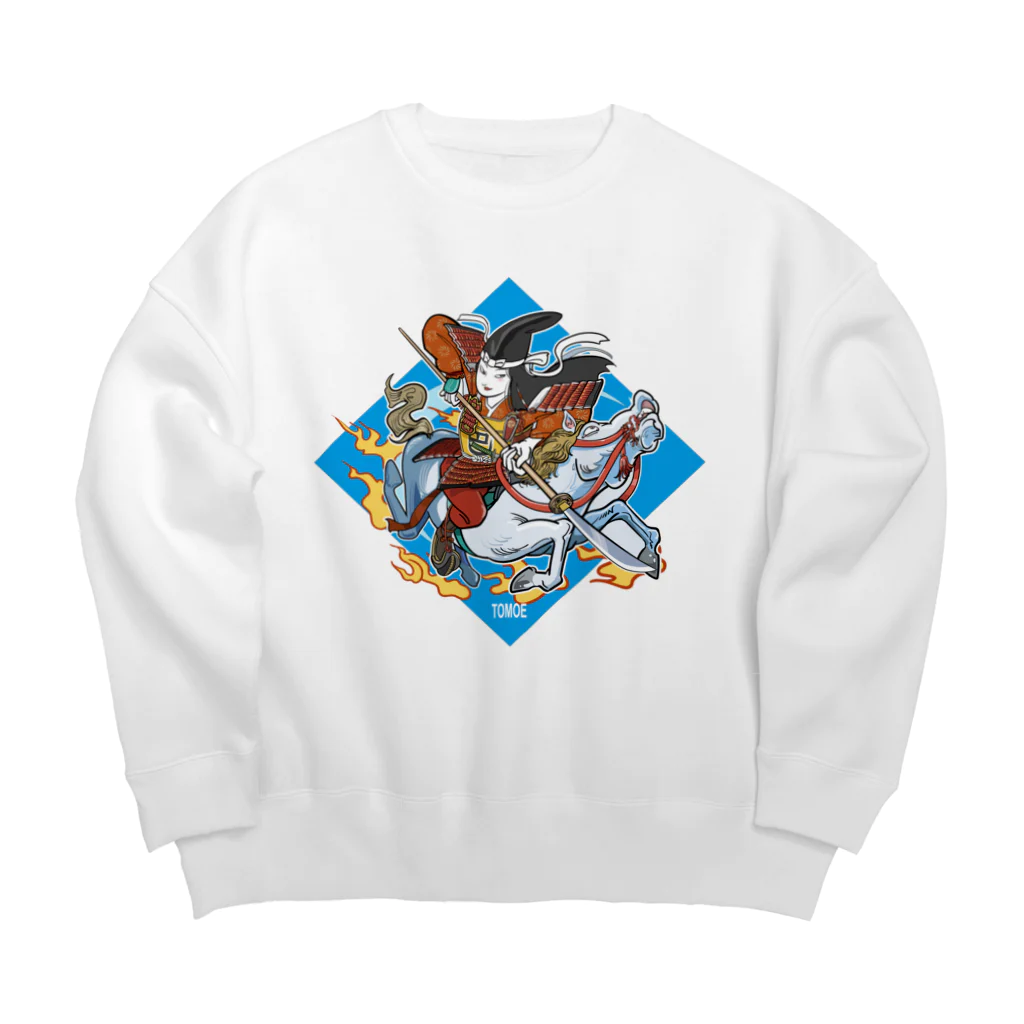 freehandの巴御前 Big Crew Neck Sweatshirt