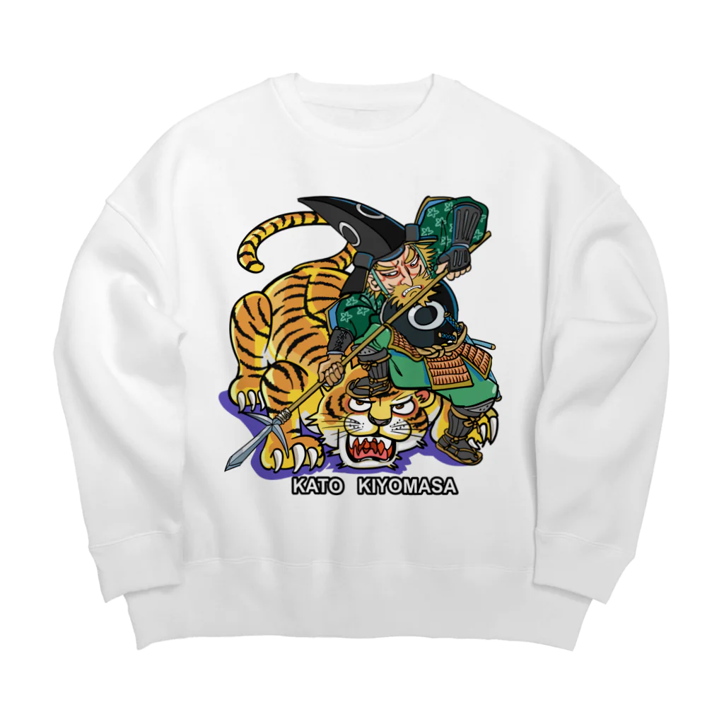 freehandの加藤　清正 Big Crew Neck Sweatshirt