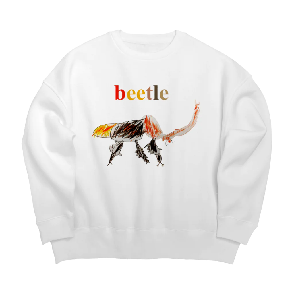 eri_sakuのbeetle Big Crew Neck Sweatshirt