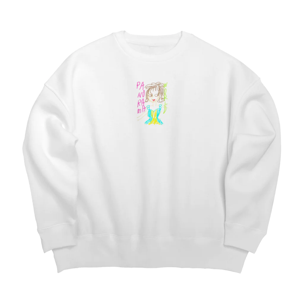 panoramaworldのPANOちゃん Big Crew Neck Sweatshirt