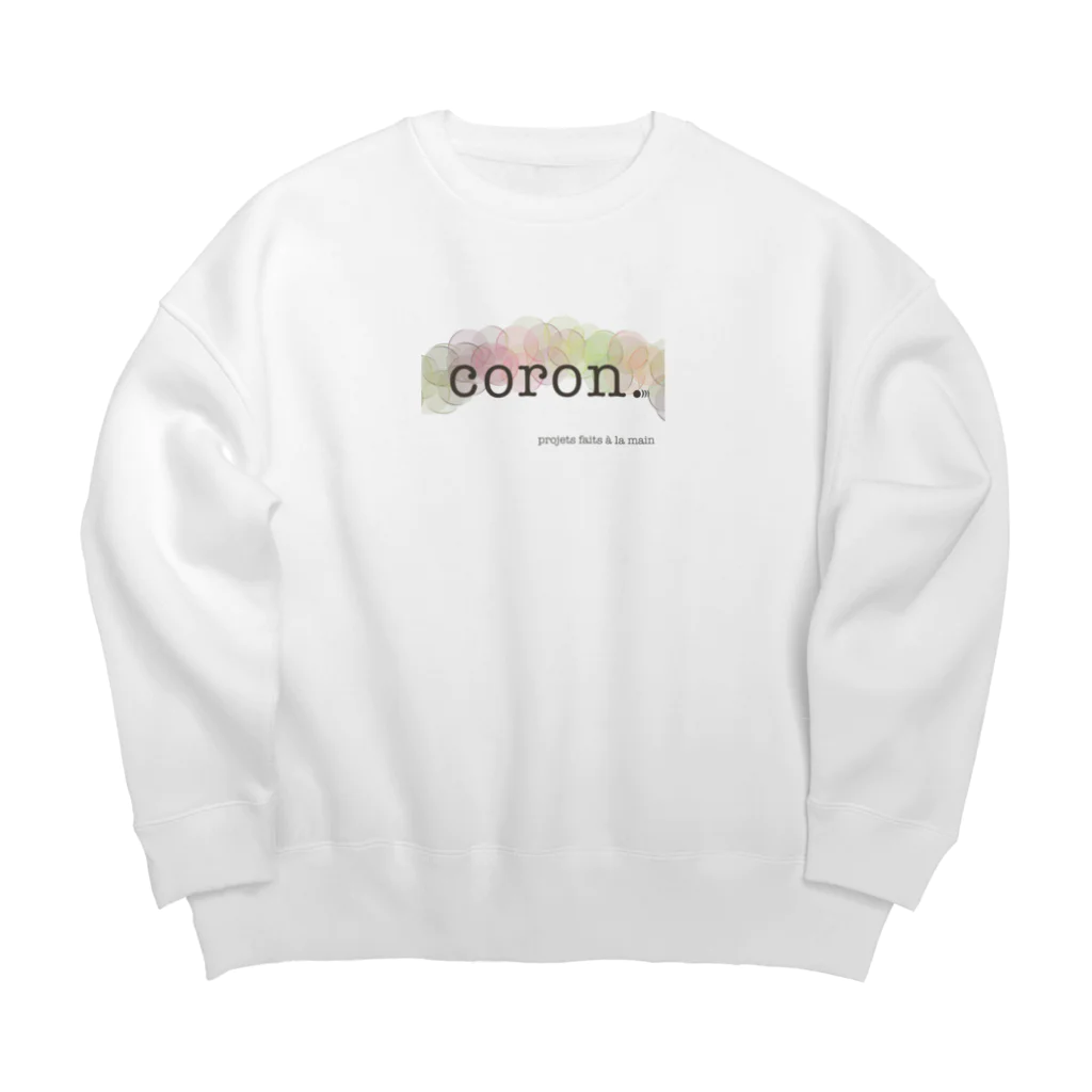 coron.のcoron.ショップブランドマーク Big Crew Neck Sweatshirt