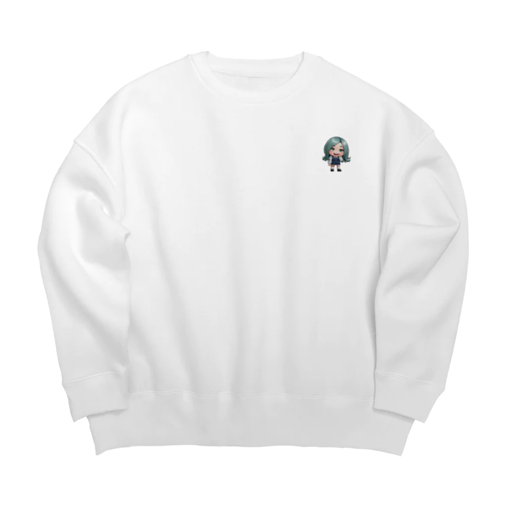 TDK AYの星っぺ Big Crew Neck Sweatshirt