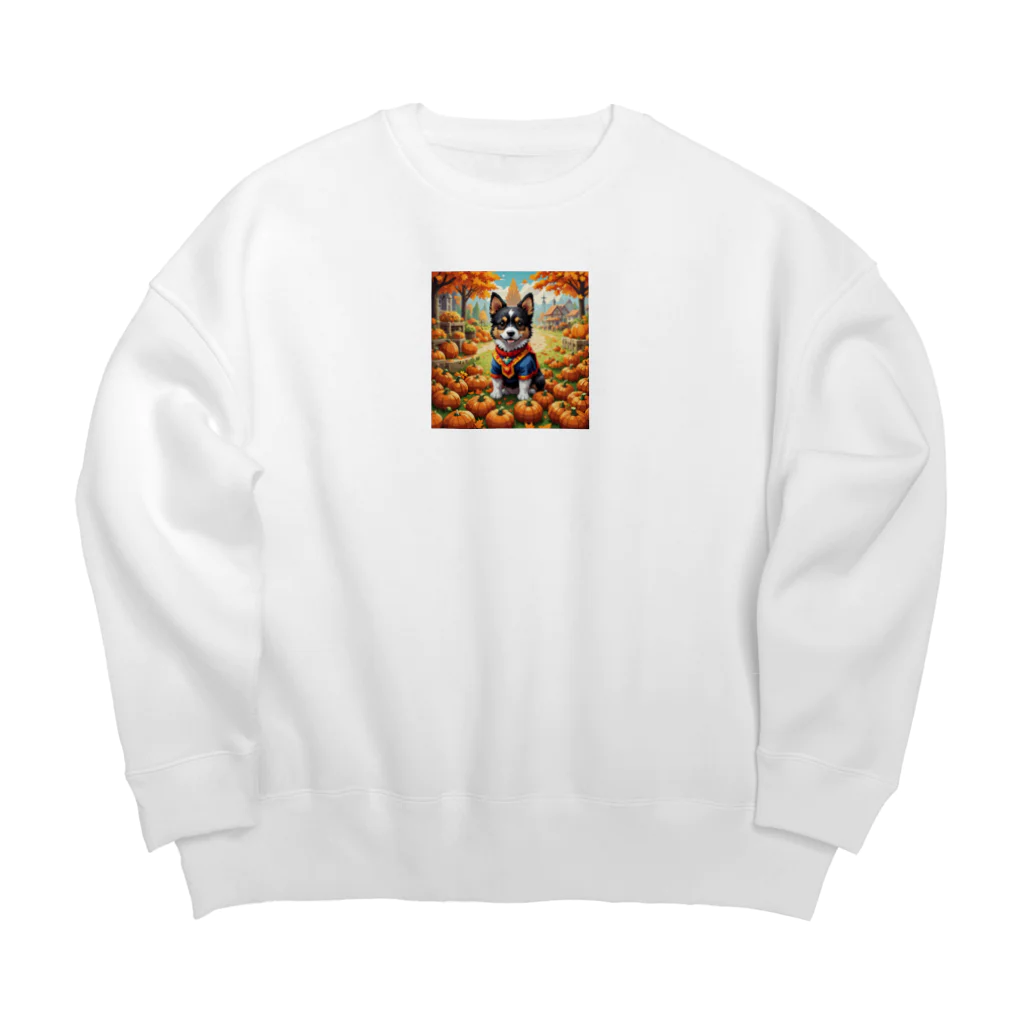 Void Dogの収穫祭の英雄 Big Crew Neck Sweatshirt